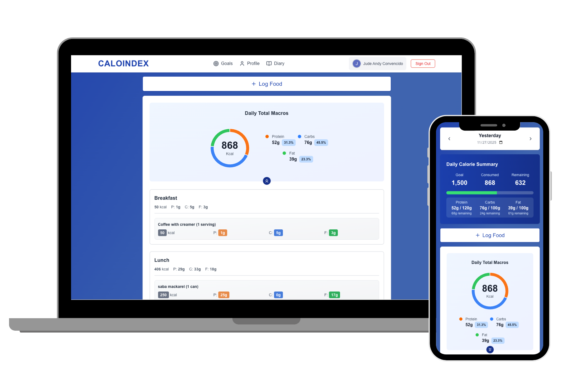 Desktop and mobile view preview (replace with your design)